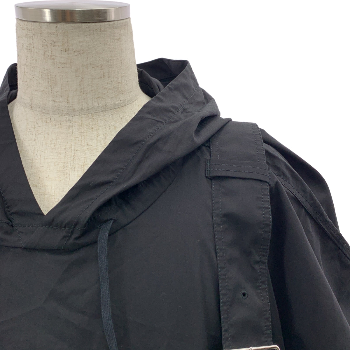 COMME des GARCONS SHIRT / 콤데 갤슨 셔츠 | 2022SS | cotton poplin plain / 포플린 프론트 포켓 아노락 후디 | L | 남성