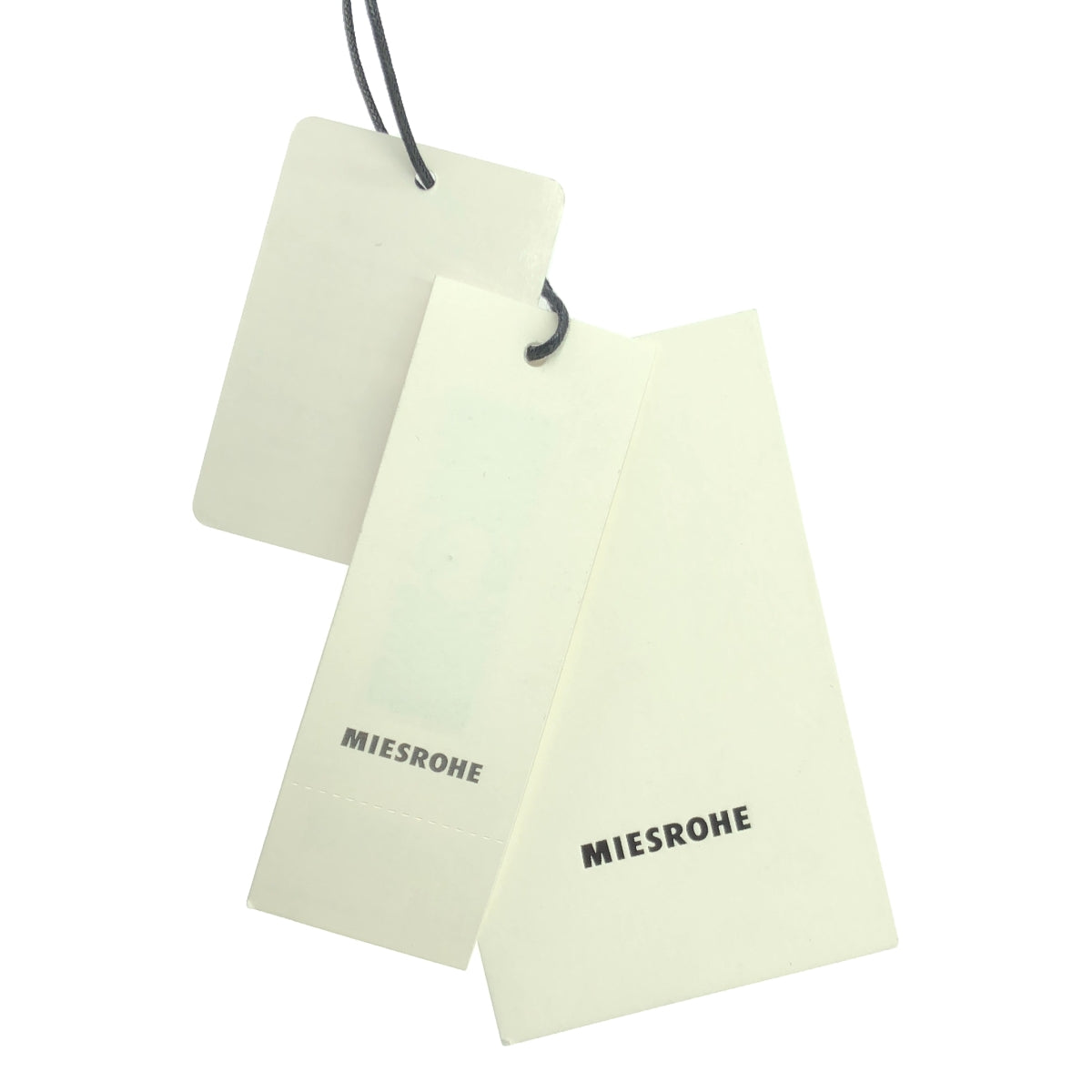【新品】  MIESROHE / ミースロエ | ストレート デニムパンツ | 1 | ブラック | レディース