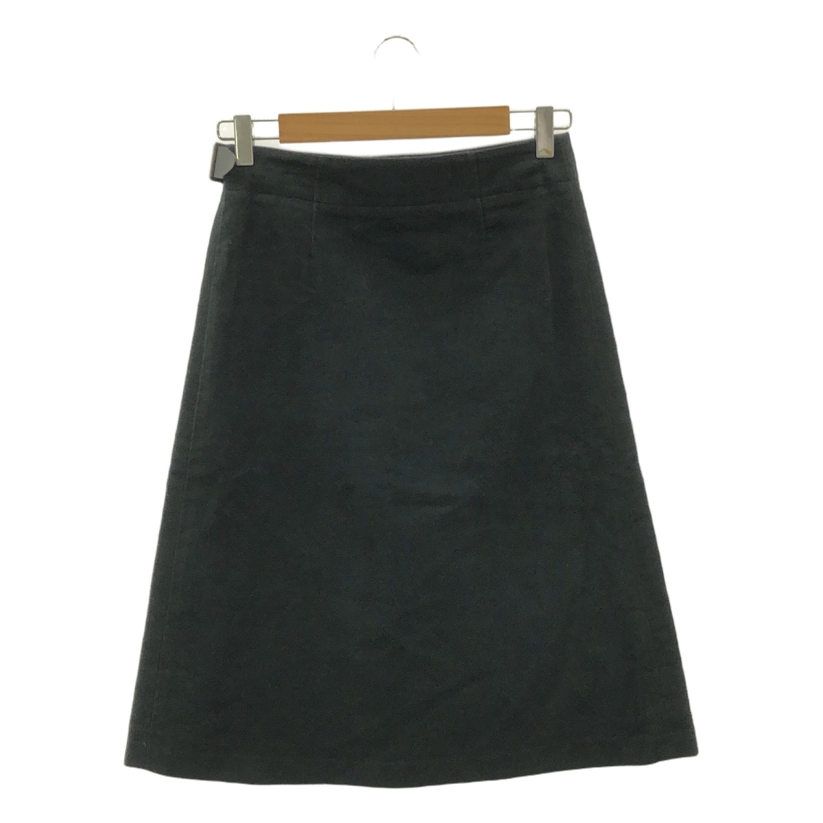 SUNSPEL / 선스펠 | 코튼 A 라인 와인딩 스커트 | 1 | 블랙 | 여성