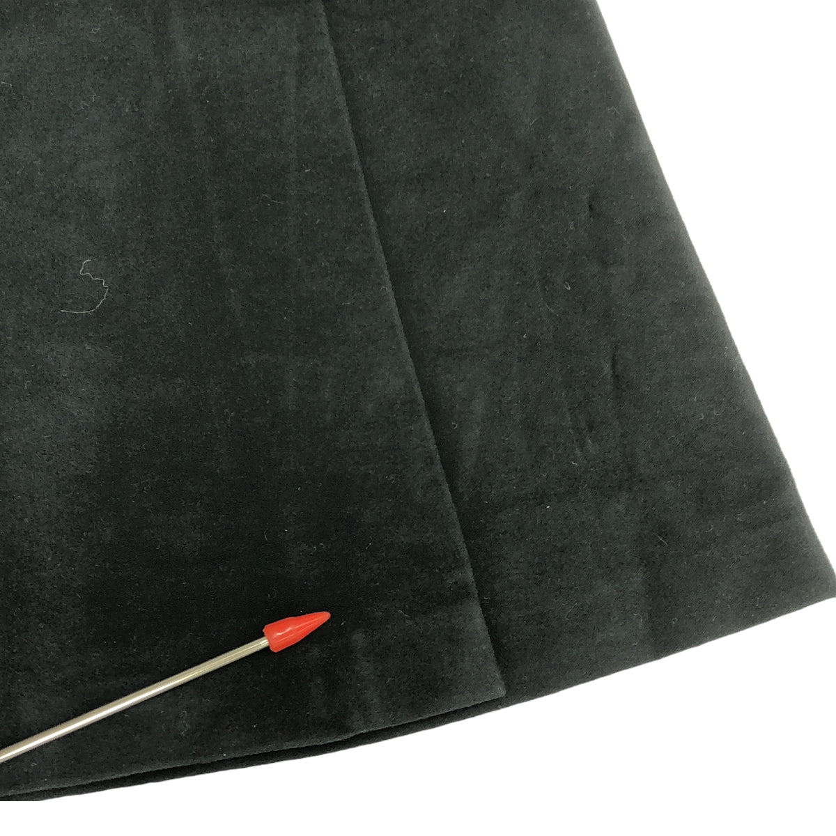 SUNSPEL / サンスペル | コットン Aライン 巻きスカート | 1 | ブラック | レディース