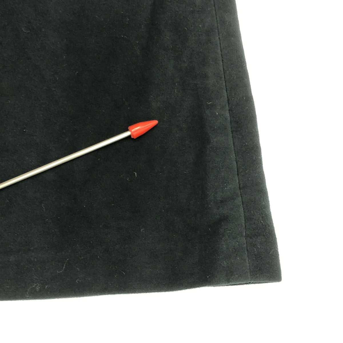 SUNSPEL / サンスペル | コットン Aライン 巻きスカート | 1 | ブラック | レディース