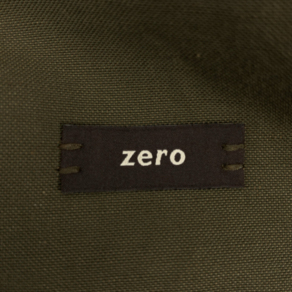 CARUSO / 카루조 | ZERO 폴리 에스테르 린넨 혼합 스테인드 컬러 코트 | 카키 | 남성