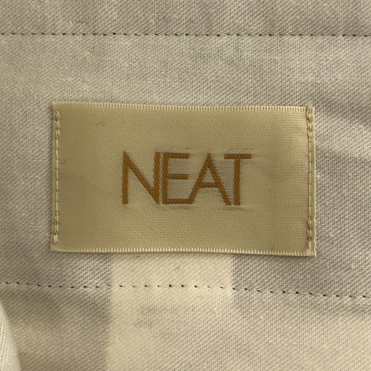 【美品】  NEAT / ニート | ウール 2タック スラックス | 46 | ブラック | メンズ