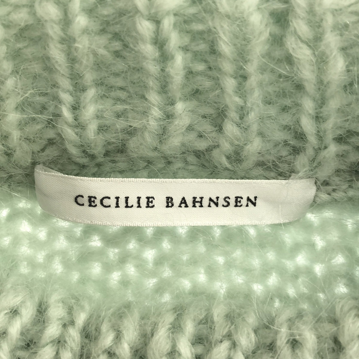 Cecilie Bahnsen / セシリーバンセン | INDIRA JUMPER KNIT ローゲージニット | XS/S | ミントグリーン | レディース