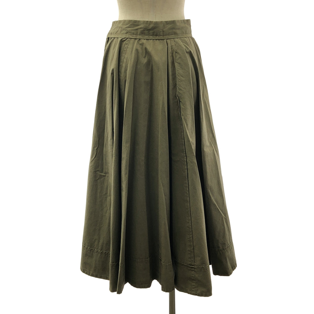 MADISON BLUE / 매디슨 블루 | 2023SS | TUCK CIRCULAR SK WASHED OUT / 인사이드 아웃 백 Zip 스커트 | 01 (S) |