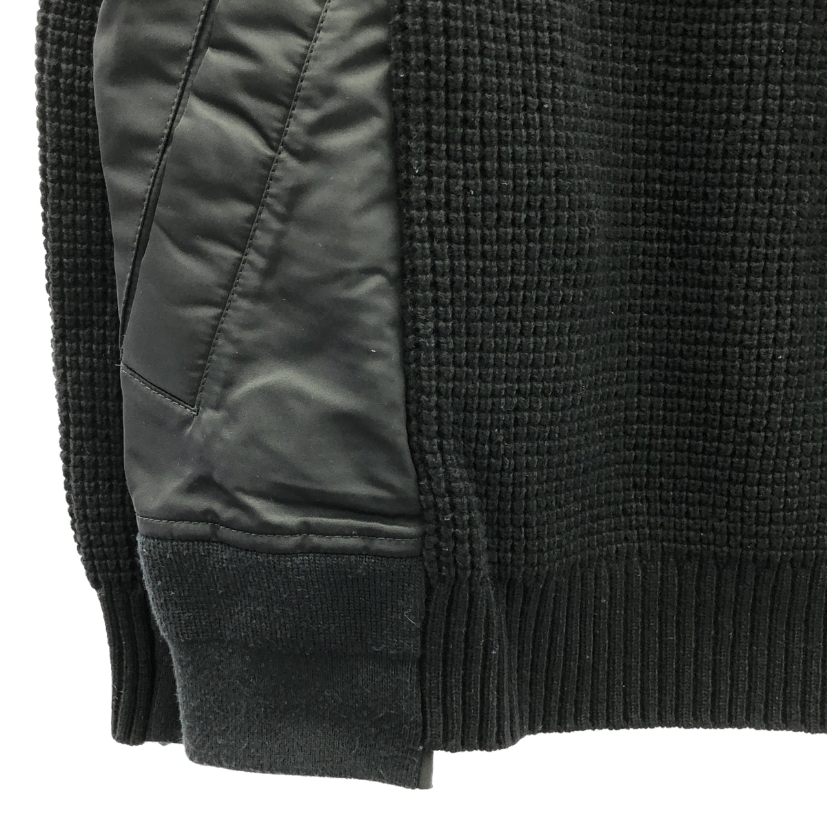 sacai / Sacai | MA-1 x Wool Knit Docking Pullover | 1 | Women's