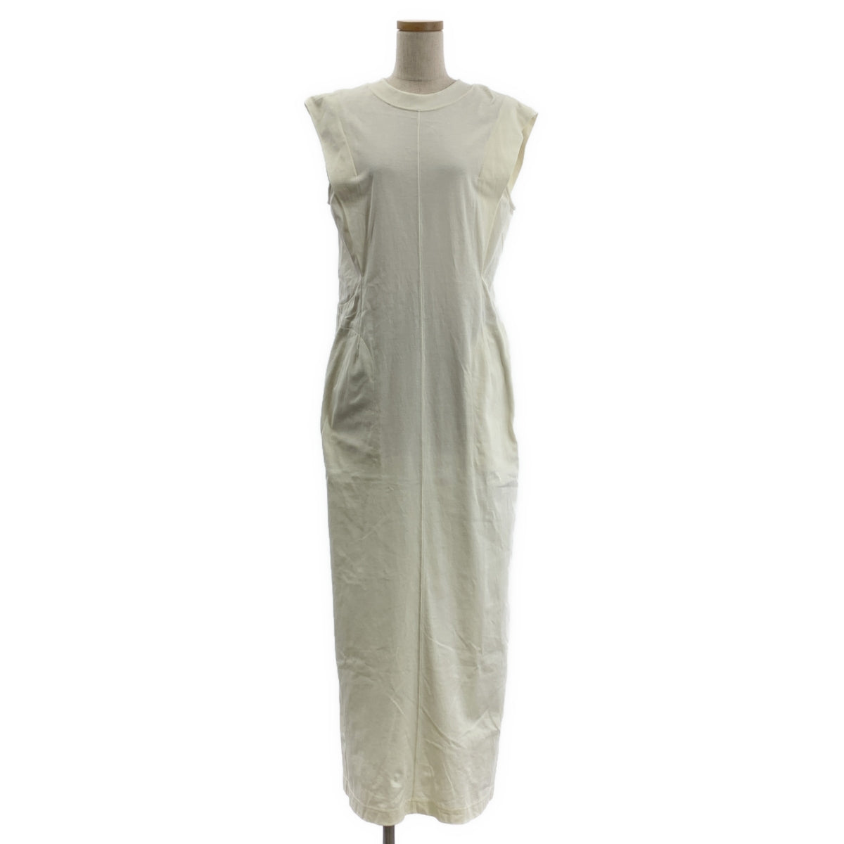 Mame Kurogouchi / 마메쿠로고우치 | Cotton Jersey Sleeveless Dress / 코튼 저지 포켓 드레스 원피스 | 4 |