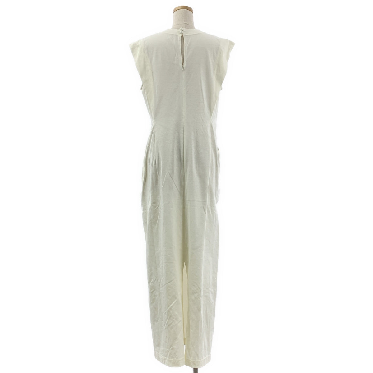 Mame Kurogouchi / 마메쿠로고우치 | Cotton Jersey Sleeveless Dress / 코튼 저지 포켓 드레스 원피스 | 4 |