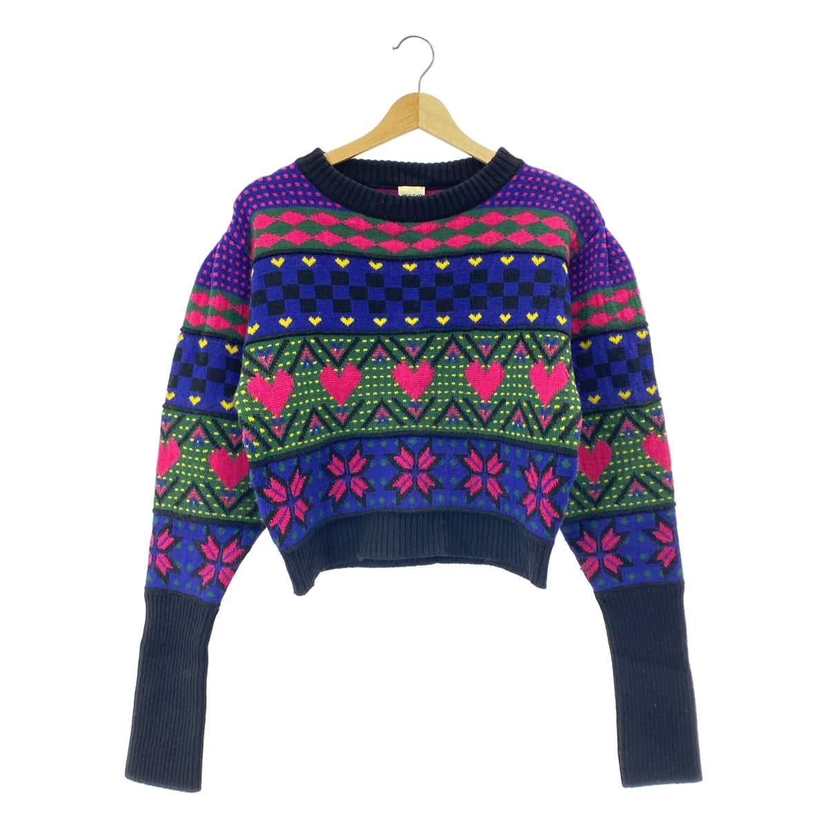 節慶 | 多針織泡泡袖上衣 | 均碼 | 女款