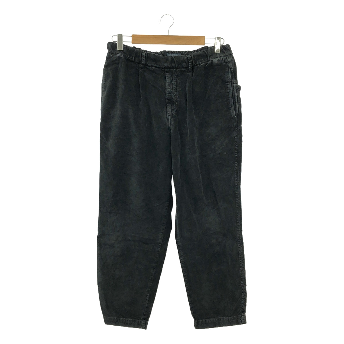 RICCARDO METHA | Drawstring easy pants | 46 | Charcoal black | Men's