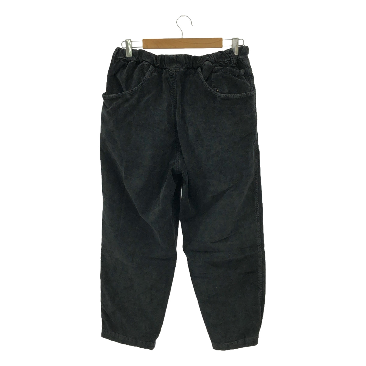 RICCARDO METHA | Drawstring easy pants | 46 | Charcoal black | Men's