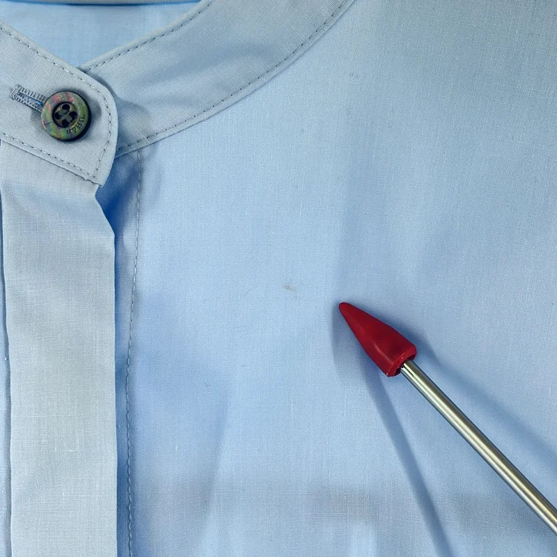 LE PHIL / ルフィル | ロゴボタン ライトタイプライターギャザーブラウス シャツ | F | レディース