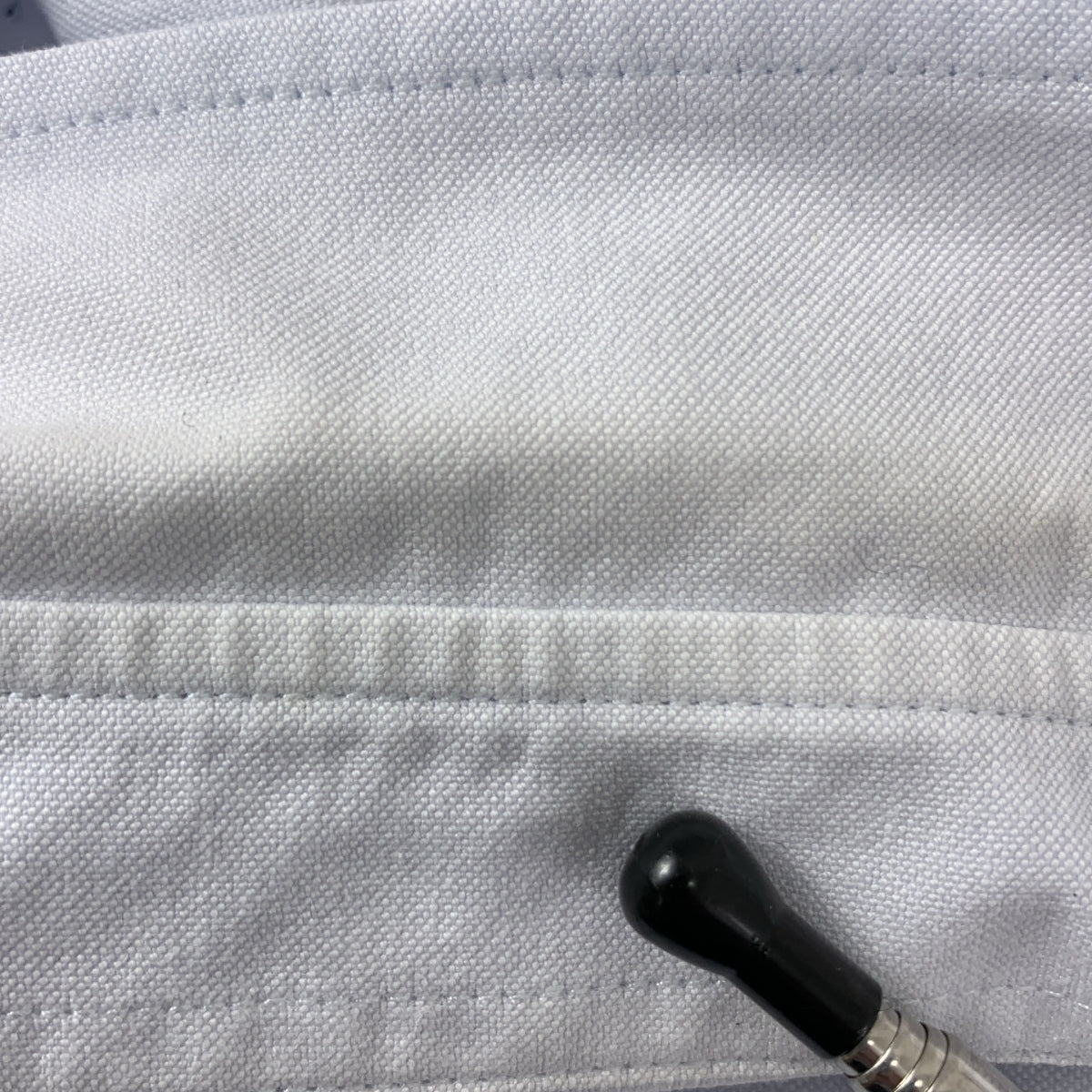 MAISON KITSUNE / メゾンキツネ | ワンポイント ロゴ ボタンダウンシャツ | 38 | ライトブルー | メンズ