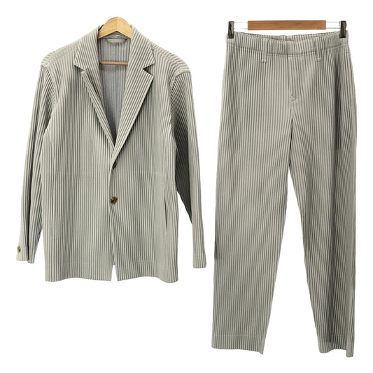 HOMME PLISSE ISSEY MIYAKE | Setup / Pleated 2B Tailored Jacket / Pants | 1 | Men's