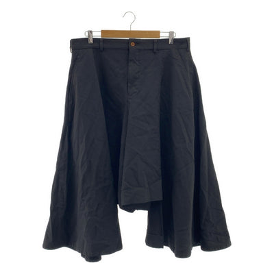 COMME des GARCONS HOMME PLUS / コムデギャルソンオムプリュス | 2024SS | ポリエステル 製品加工 変形 ワイド ショートパンツ ショーツ | XL | メンズ
