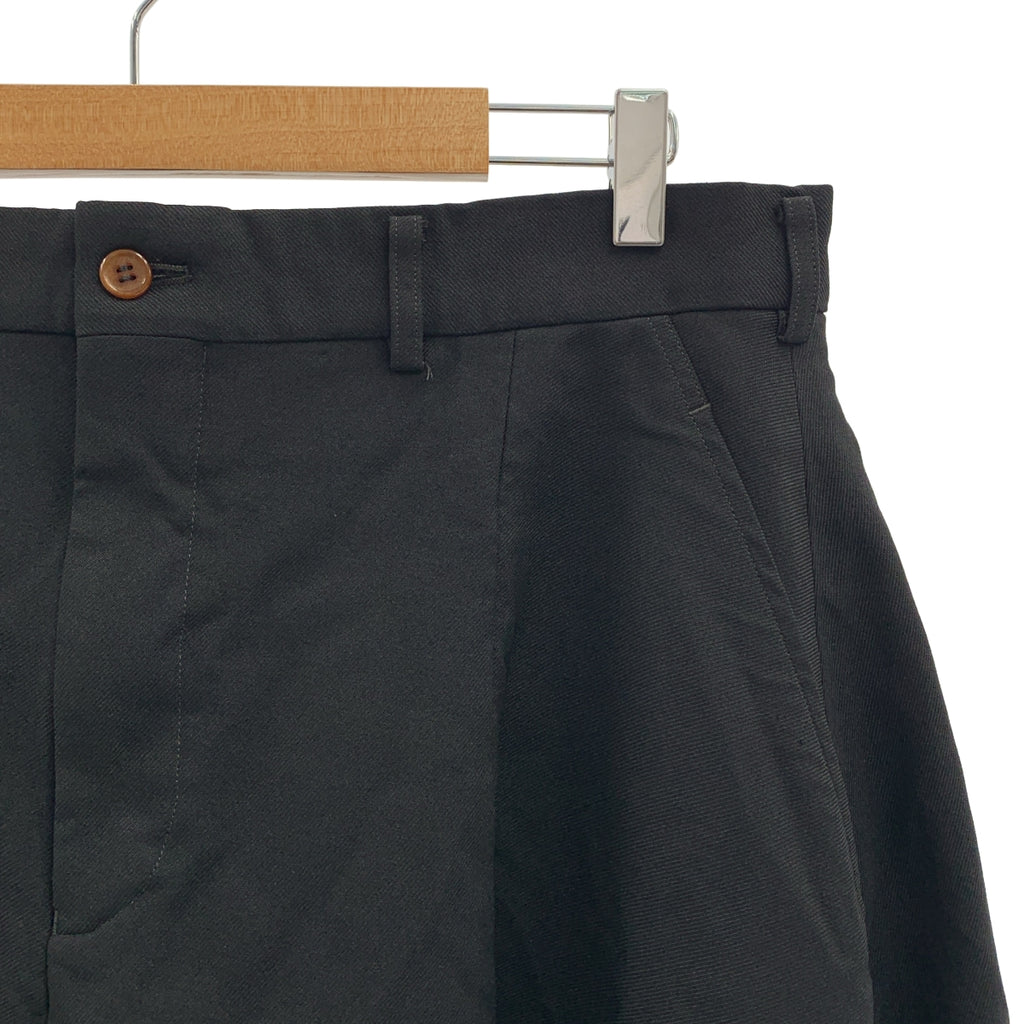 COMME des GARCONS HOMME PLUS / コムデギャルソンオムプリュス | 2024SS | ポリエステル 製品加工 変形 ワイド ショートパンツ ショーツ | XL | メンズ