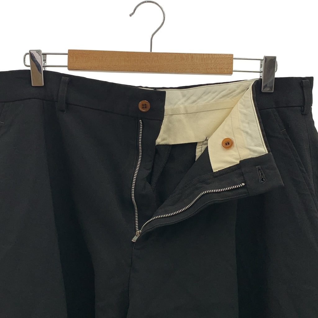 COMME des GARCONS HOMME PLUS / コムデギャルソンオムプリュス | 2024SS | ポリエステル 製品加工 変形 ワイド ショートパンツ ショーツ | XL | メンズ