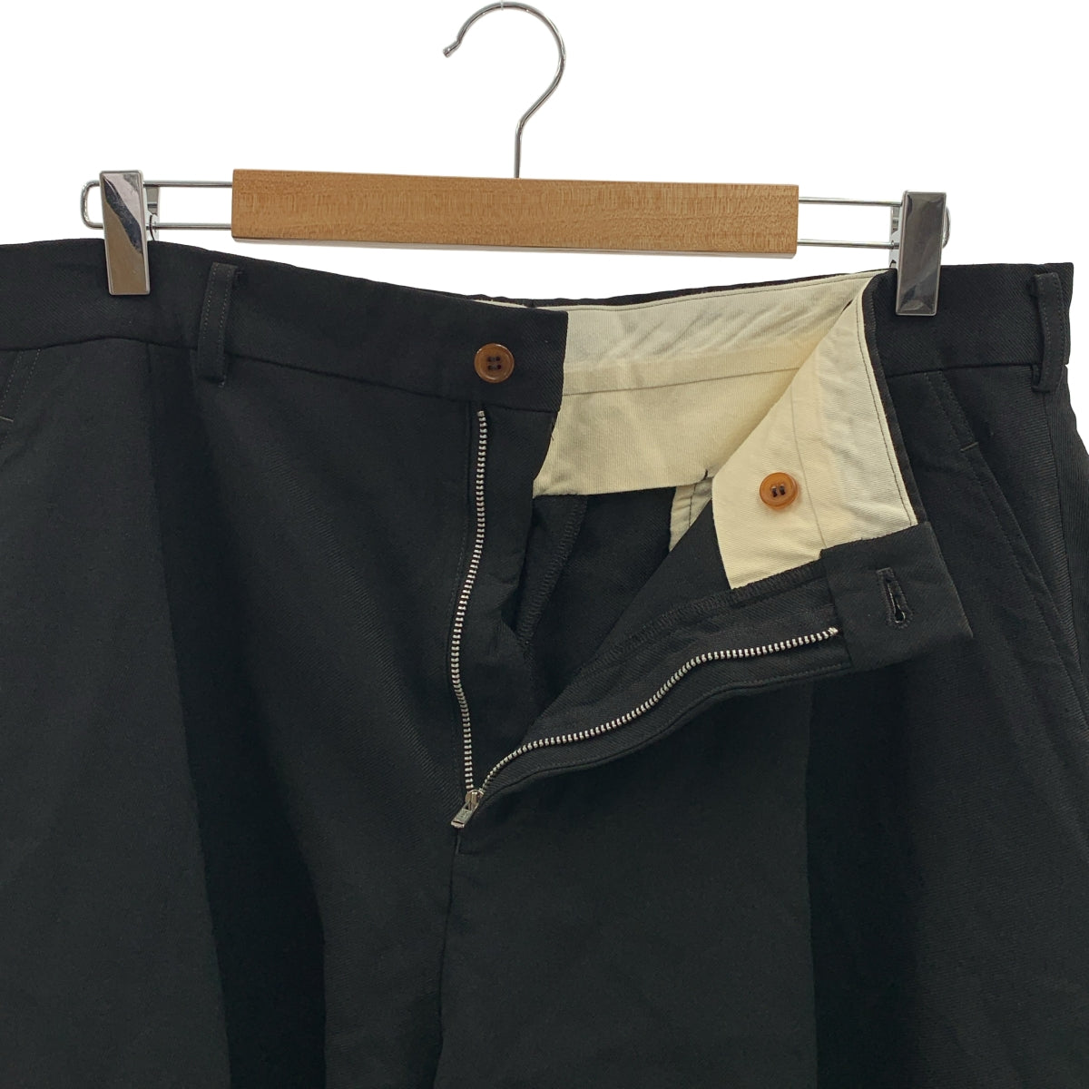 COMME des GARCONS HOMME PLUS / コムデギャルソンオムプリュス | 2024SS | ポリエステル 製品加工 変形 ワイド ショートパンツ ショーツ | XL | メンズ