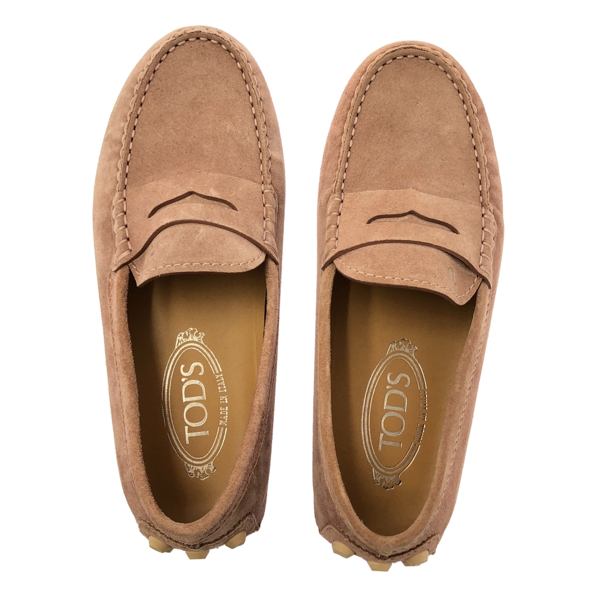 TOD'S | 麂皮與皮革樂福鞋 | 37碼 |