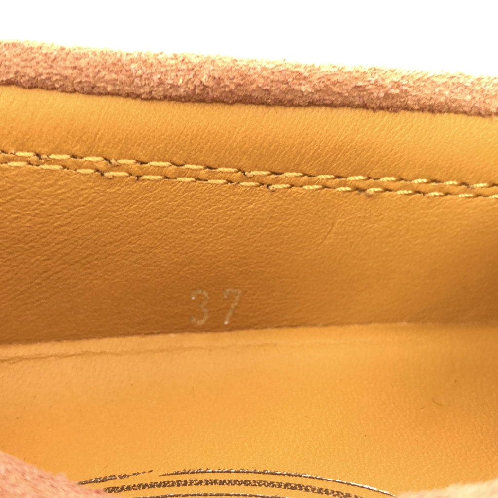 TOD'S | 麂皮與皮革樂福鞋 | 37碼 |