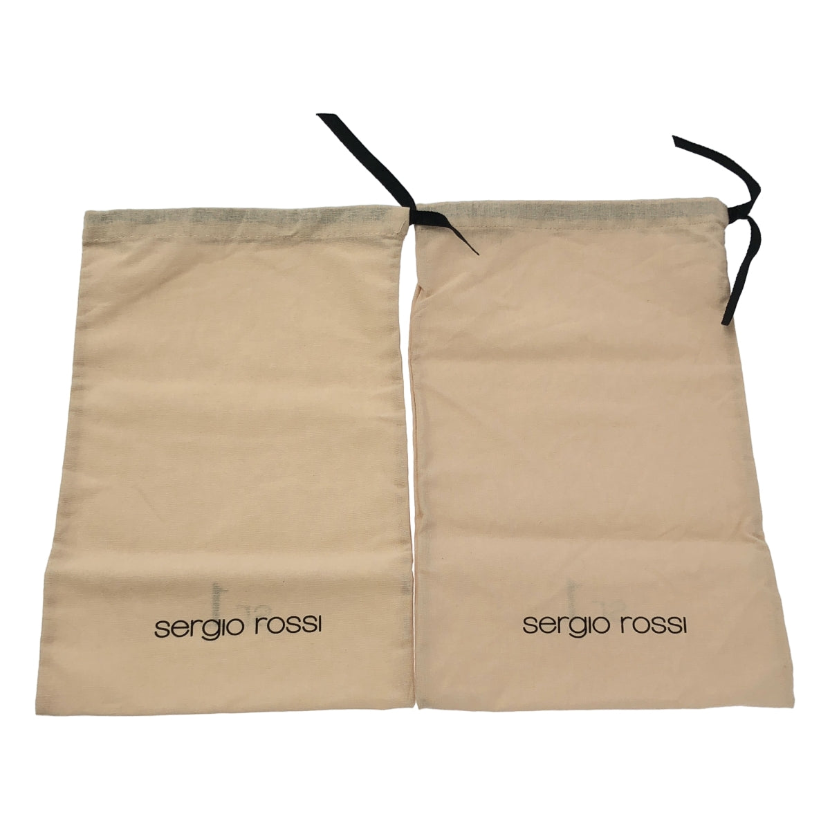 [狀況極佳] Sergio Rossi SR1 低跟絨面革高跟鞋 | 39 碼 | 黑色/銀色 | 女款