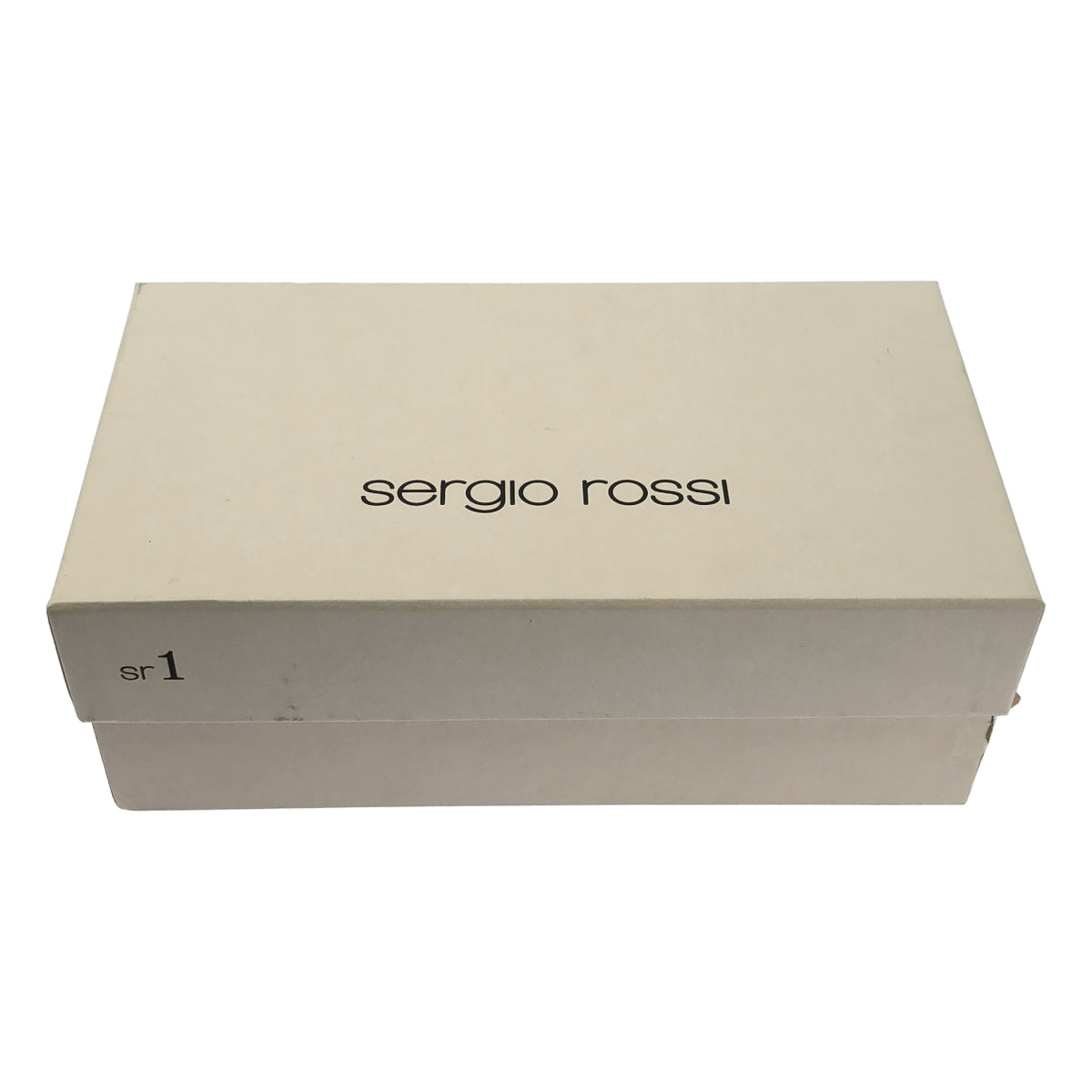 [狀況極佳] Sergio Rossi SR1 低跟絨面革高跟鞋 | 39 碼 | 黑色/銀色 | 女款