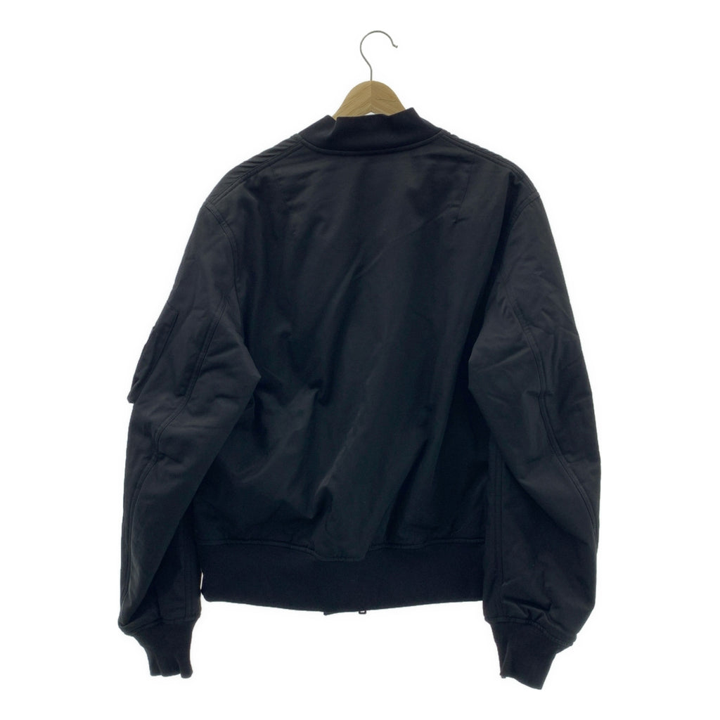 Y-3 / ワイスリー | BOMBER / オーバーシルエット ロゴジップ ボンバージャケット ブルゾン | XS | メンズ