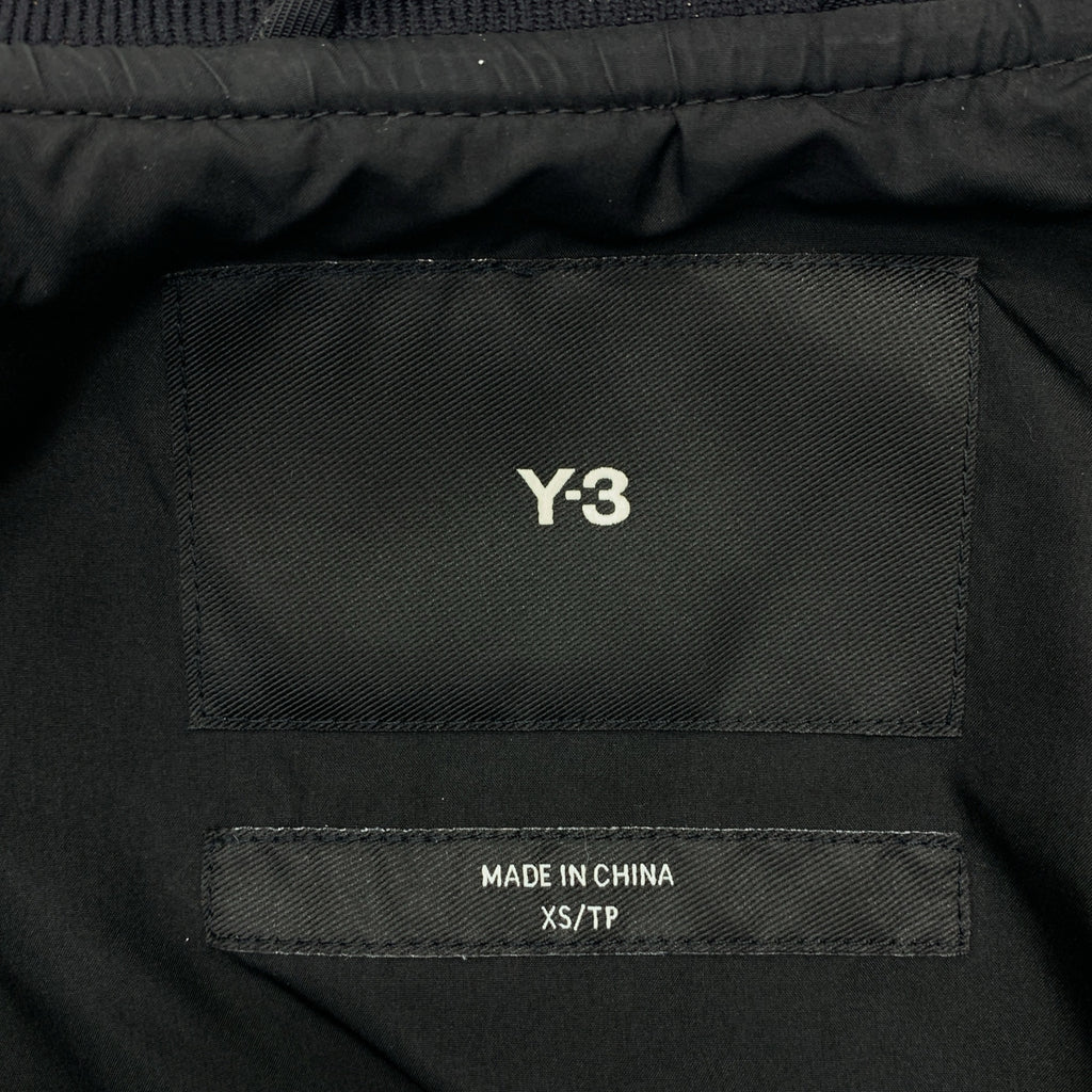Y-3 / ワイスリー | BOMBER / オーバーシルエット ロゴジップ ボンバージャケット ブルゾン | XS | メンズ