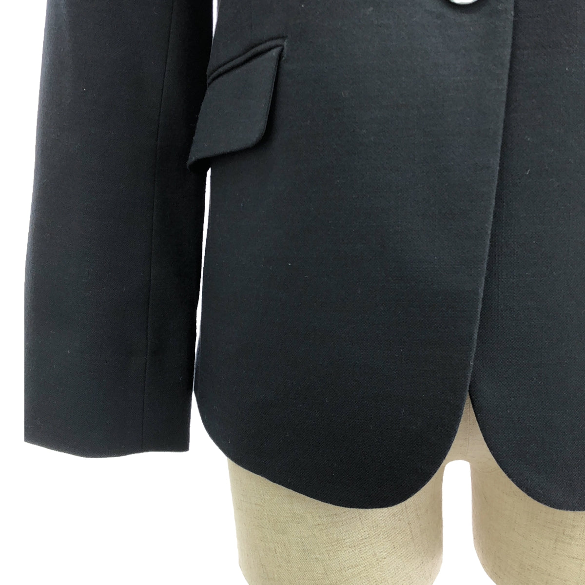 UNITED ARROWS green label relaxing / ユナイテッド アローズ グリーン レーベル リラクシング | D キーネック ジャケット | 40 | ネイビー | レディース