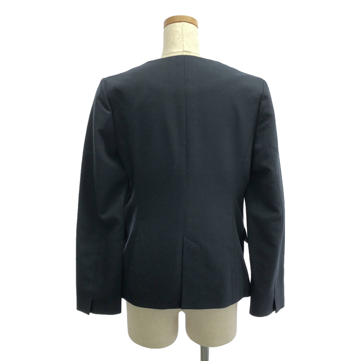 UNITED ARROWS green label relaxing / ユナイテッド アローズ グリーン レーベル リラクシング | D キーネック ジャケット | 40 | ネイビー | レディース