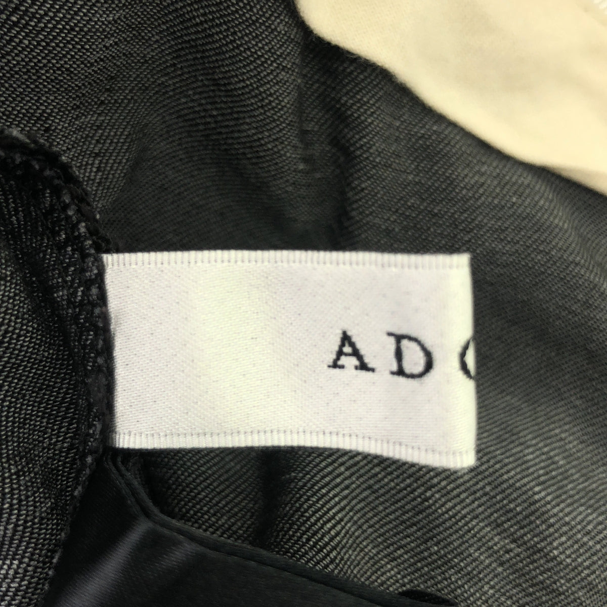 ADORE / アドーア | タック スラックス パンツ | ブラック | レディース