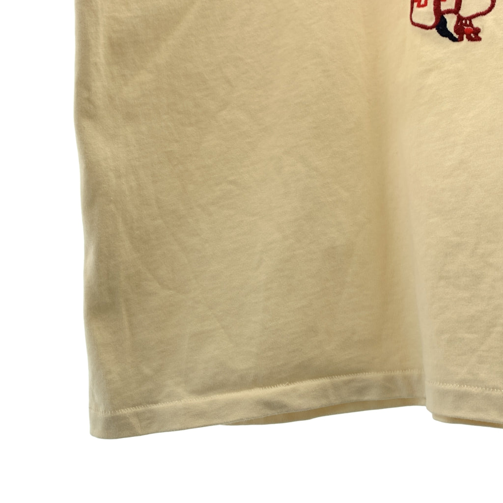 SAMUEL ZELIG / サミュエルゼリグ | 2025AW | VARSITY TEE 刺しゅう リンガーTシャツ | L | メンズ