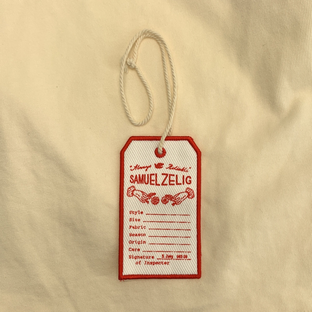 SAMUEL ZELIG / サミュエルゼリグ | 2025AW | VARSITY TEE 刺しゅう リンガーTシャツ | L | メンズ