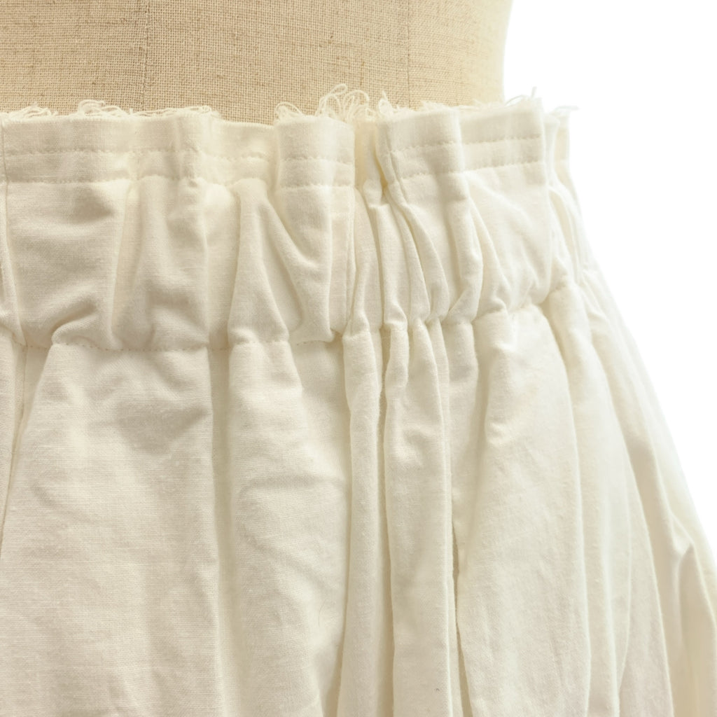 COMME des GARÇONS | 2020 春夏 | 棉質剪裁抽繩褶皺蓬鬆半身裙 | S 碼 | 女款