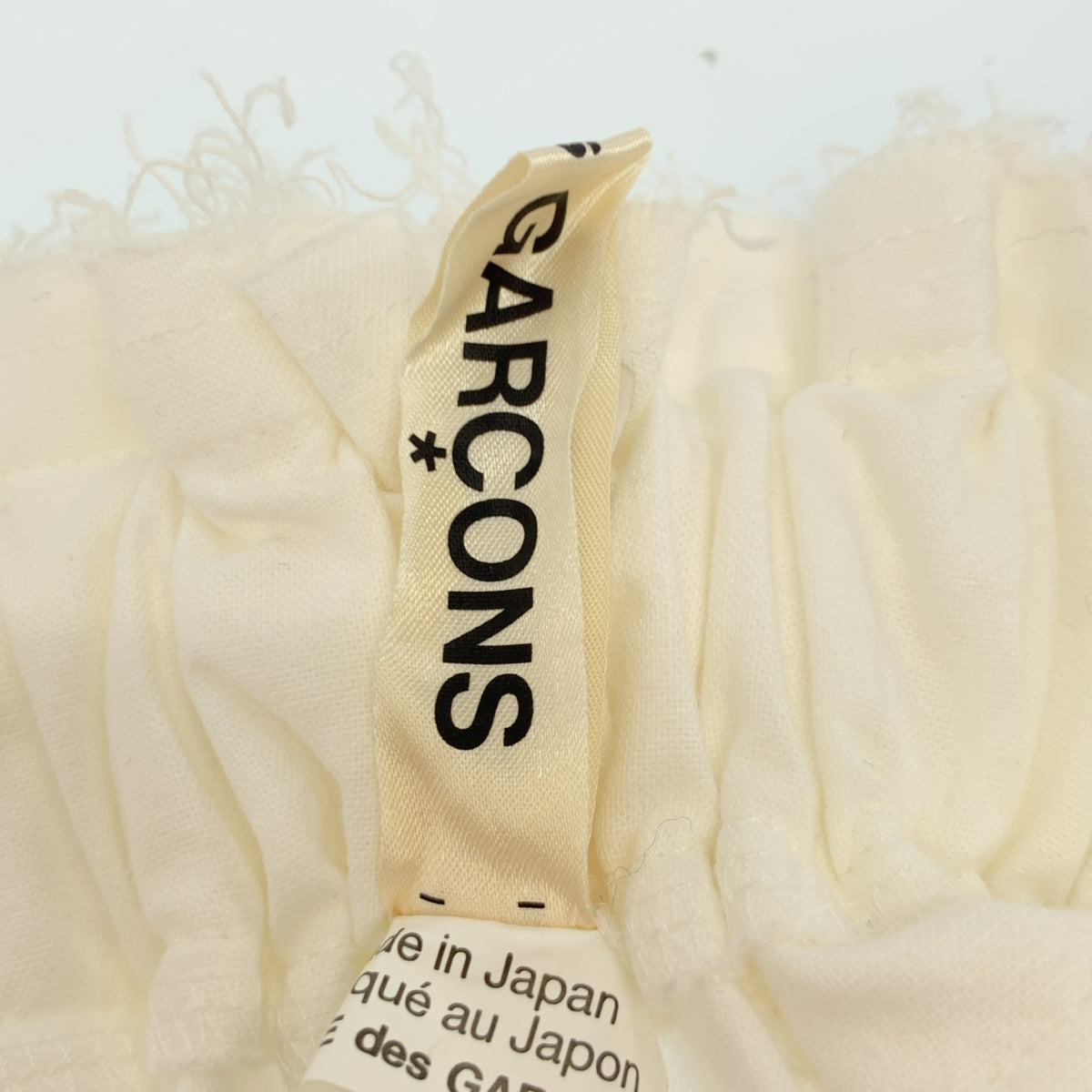 COMME des GARCONS / 콤데 갤슨 | 2020SS | 코튼 컷오프