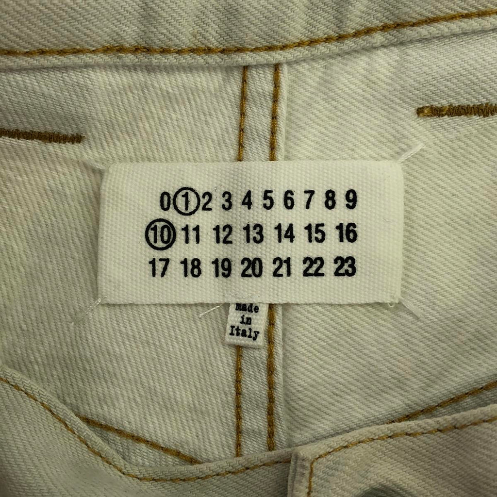 Maison Margiela | 2023SS |寬版畫家牛仔褲 |尺寸 24 |象牙 |女性的