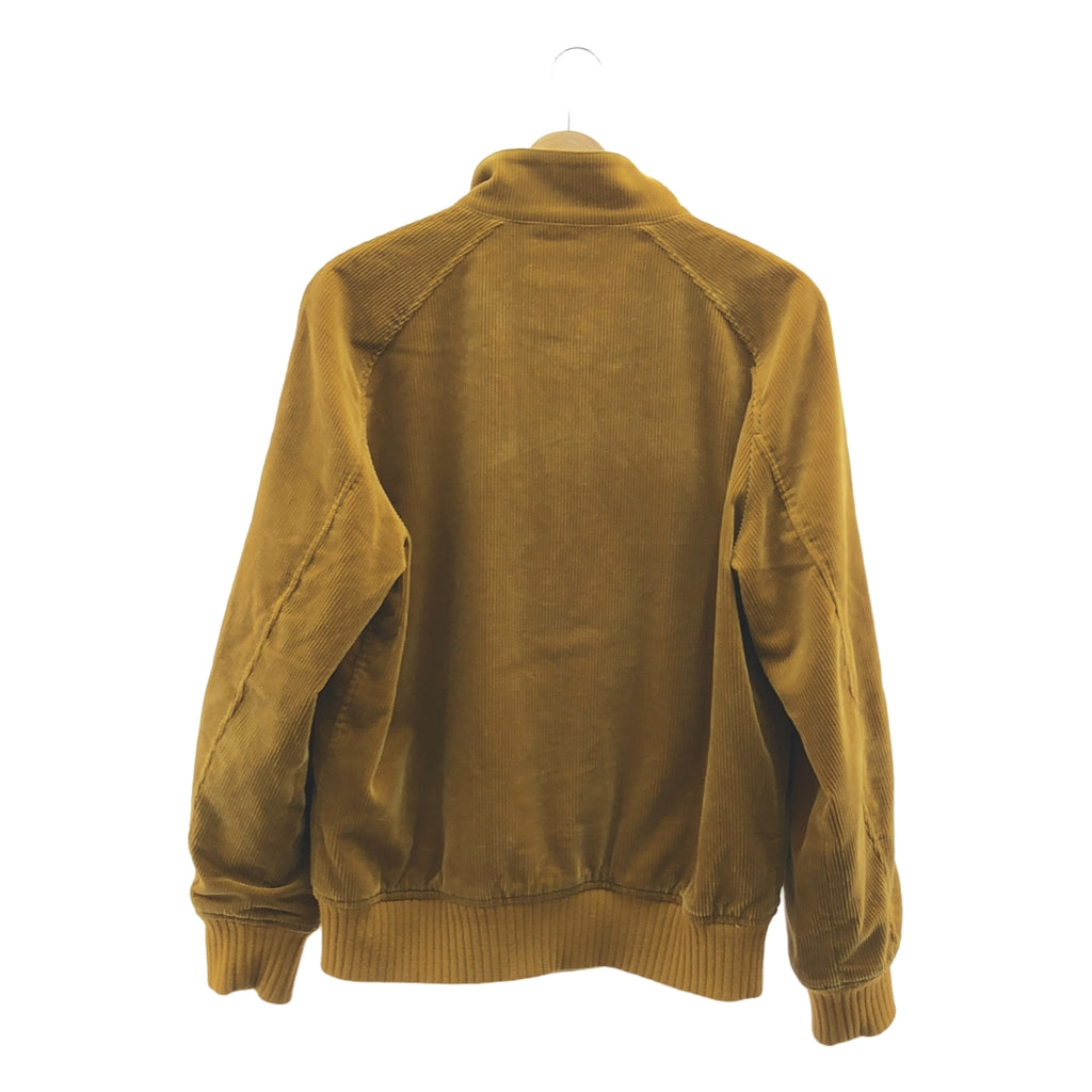 HYSTERIC GLAMOUR / ヒステリックグラマー | 2017AW | スタンドカラーラグランJK コーデュロイ ジップ ブルゾン | M | マスタード | メンズ
