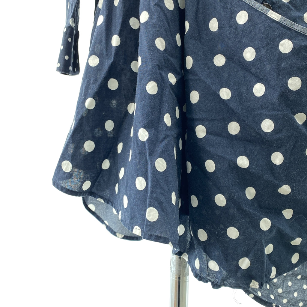 Y's / Y's Yohji Yamamoto | 2002 春夏系列 | 帶口袋的波點印花襯衫裙 | 1 | 女裝