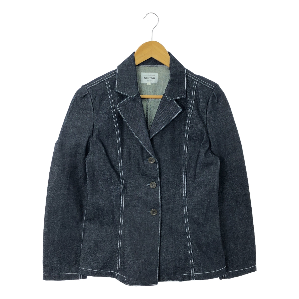 foufou / foufou | 2023SS | denim classical jacket | 1 | Women's