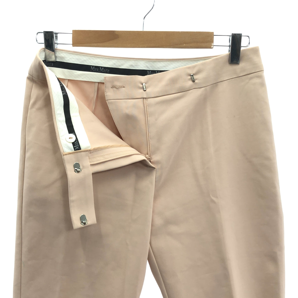 Max Mara / マックスマーラ | スラックス ストレート パンツ | 38 | ピンク | レディース