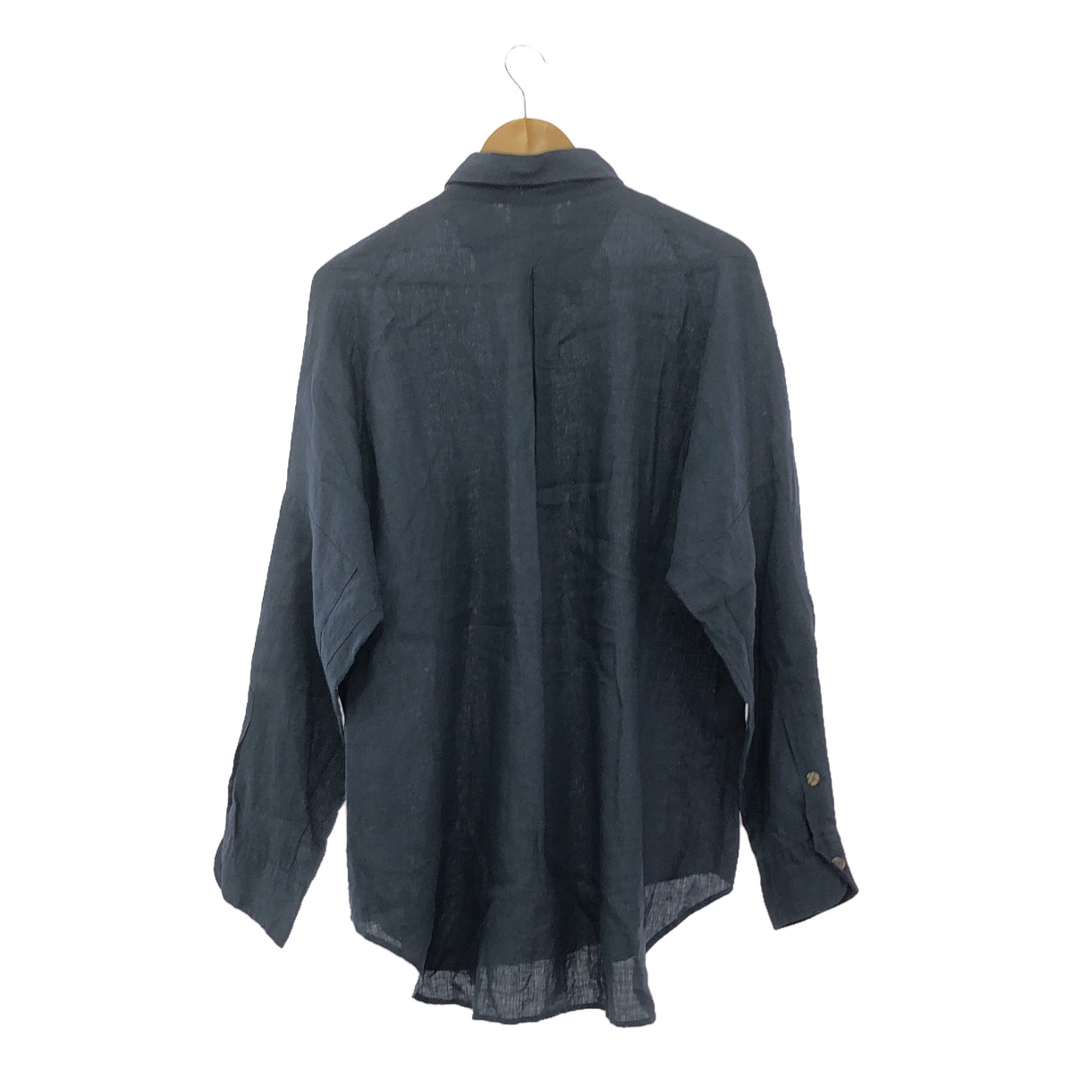 ANSNAM | Linen shirt | Navy | Men's