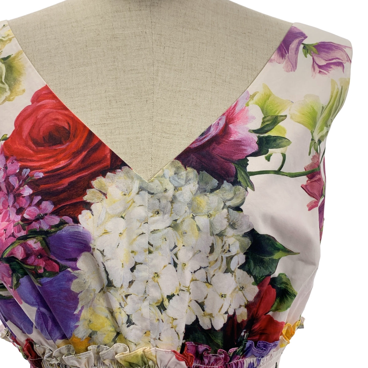 DOLCE &amp; GABBANA / Dolce &amp; Gabbana Dolce &amp; Gabbana | 花卉印花無袖連身裙 | 42 | 女款