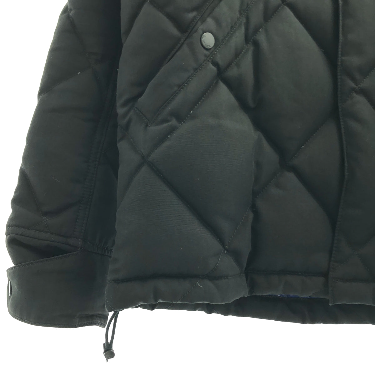 JUNYA WATANABE COMME des GARCONS MAN / ジュンヤワタナベコムデギャルソンマン | 2012AW | × DUVETICA / デュベティカ キルティング エルボーパッチ フーデッド ダウンジャケット | XS | メンズ
