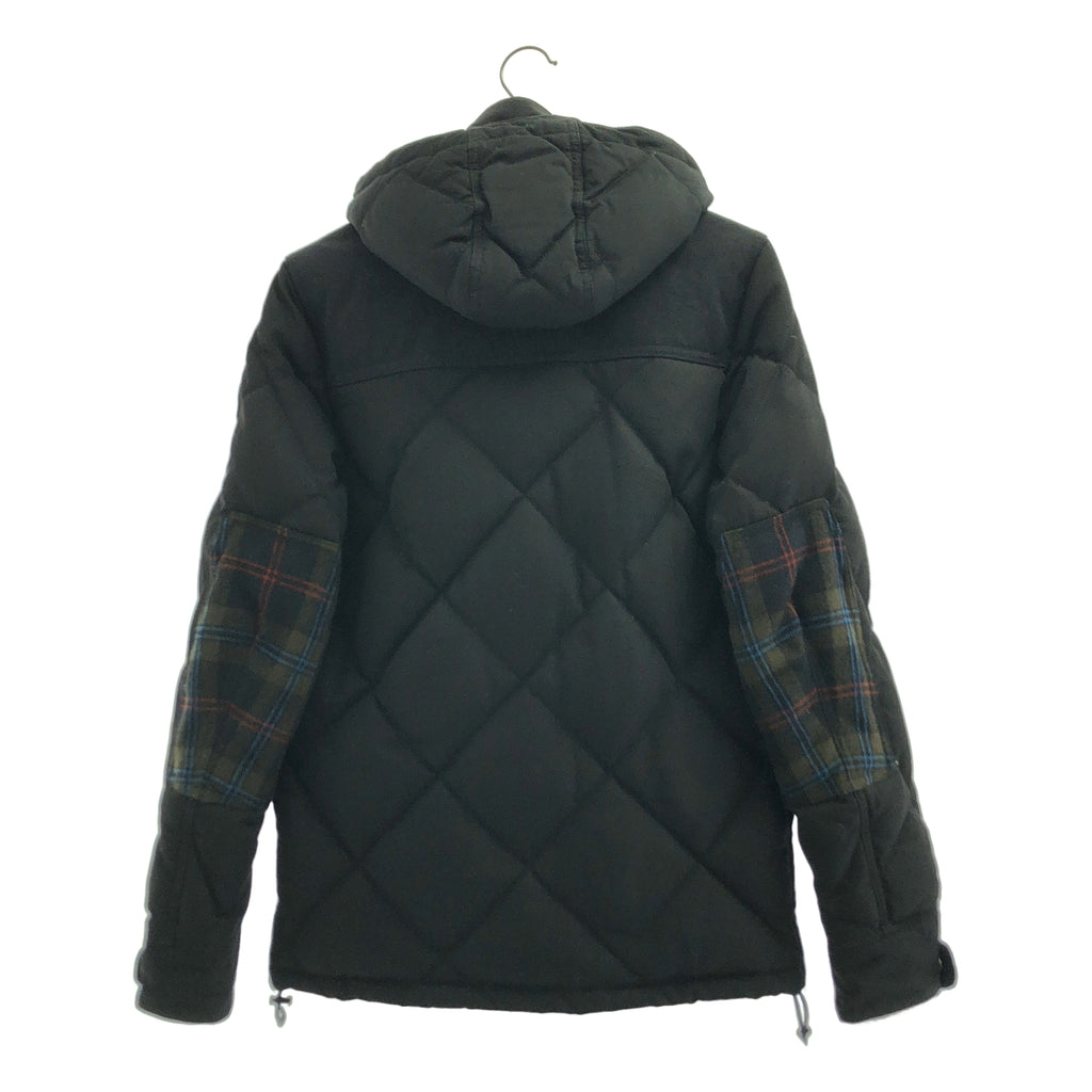 JUNYA WATANABE COMME des GARCONS MAN / ジュンヤワタナベコムデギャルソンマン | 2012AW | × DUVETICA / デュベティカ キルティング エルボーパッチ フーデッド ダウンジャケット | XS | メンズ
