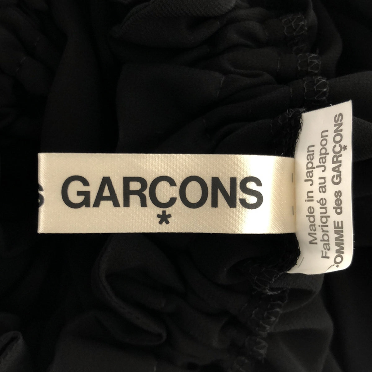 COMME des GARCONS / コムデギャルソン | 2023AW | ポリエステル ドローストリング ギャザー シアー ブラウス トップス | S | レディース