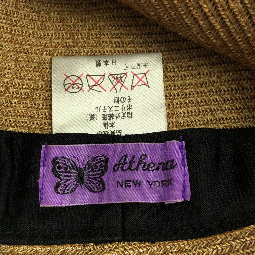 雅典娜紐約 | 絲帶帽 | 草帽