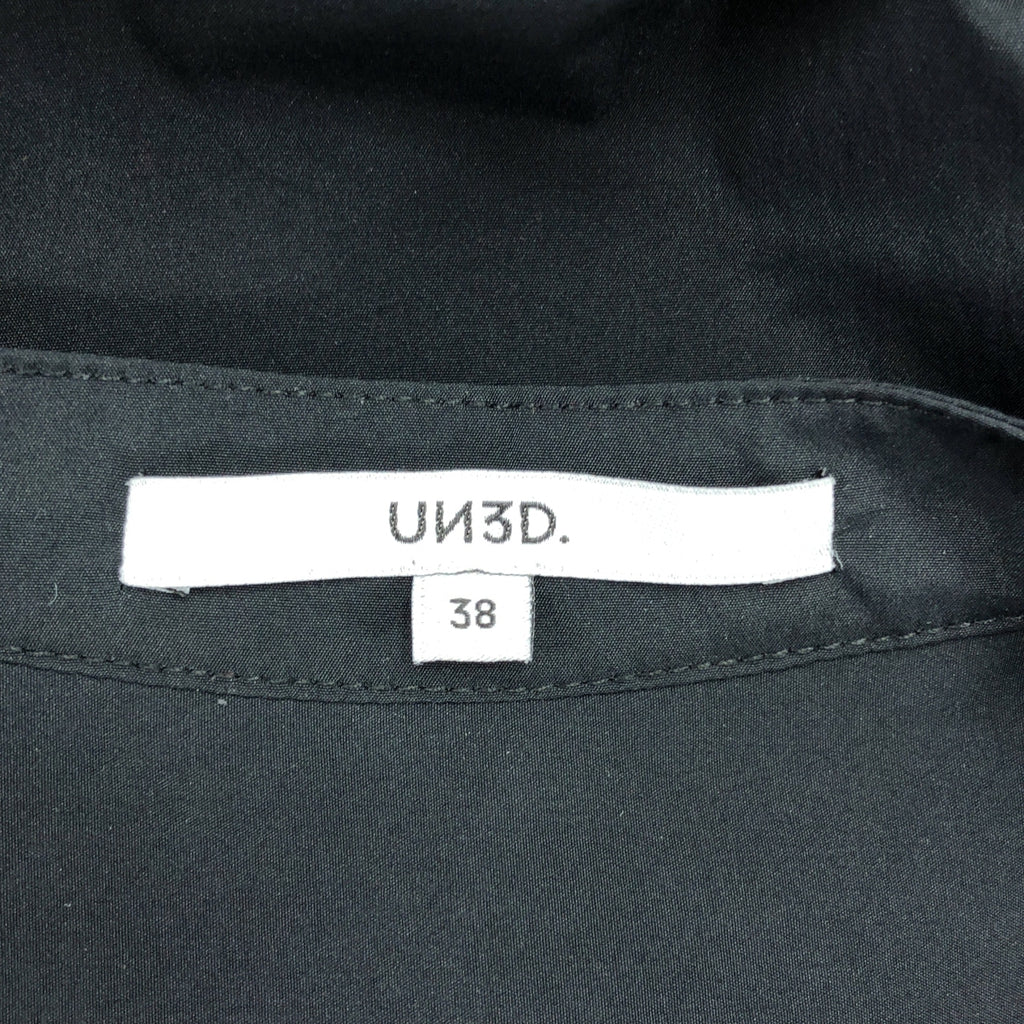 UN3D / Unsreed | 燈籠袖襯衫裙 | 38碼 | 黑色 | 女款