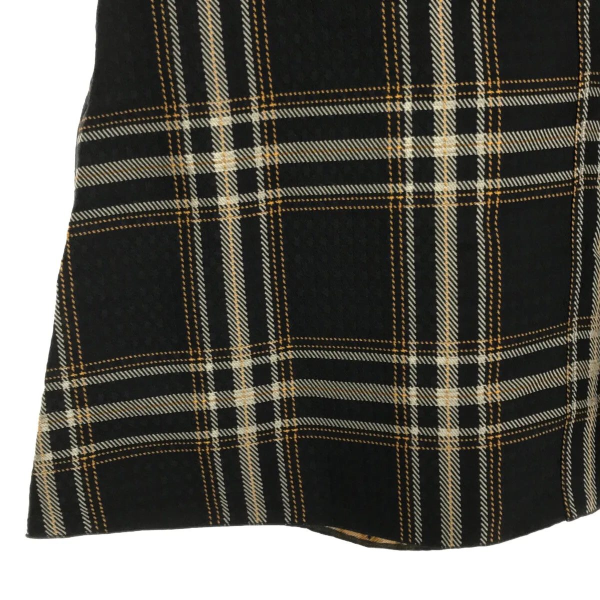 【美品】  SOFIE D'HOORE / ソフィードール | チェック 千鳥格子 ジャガード フレアスカート | 36 | マルチカラー | レディース