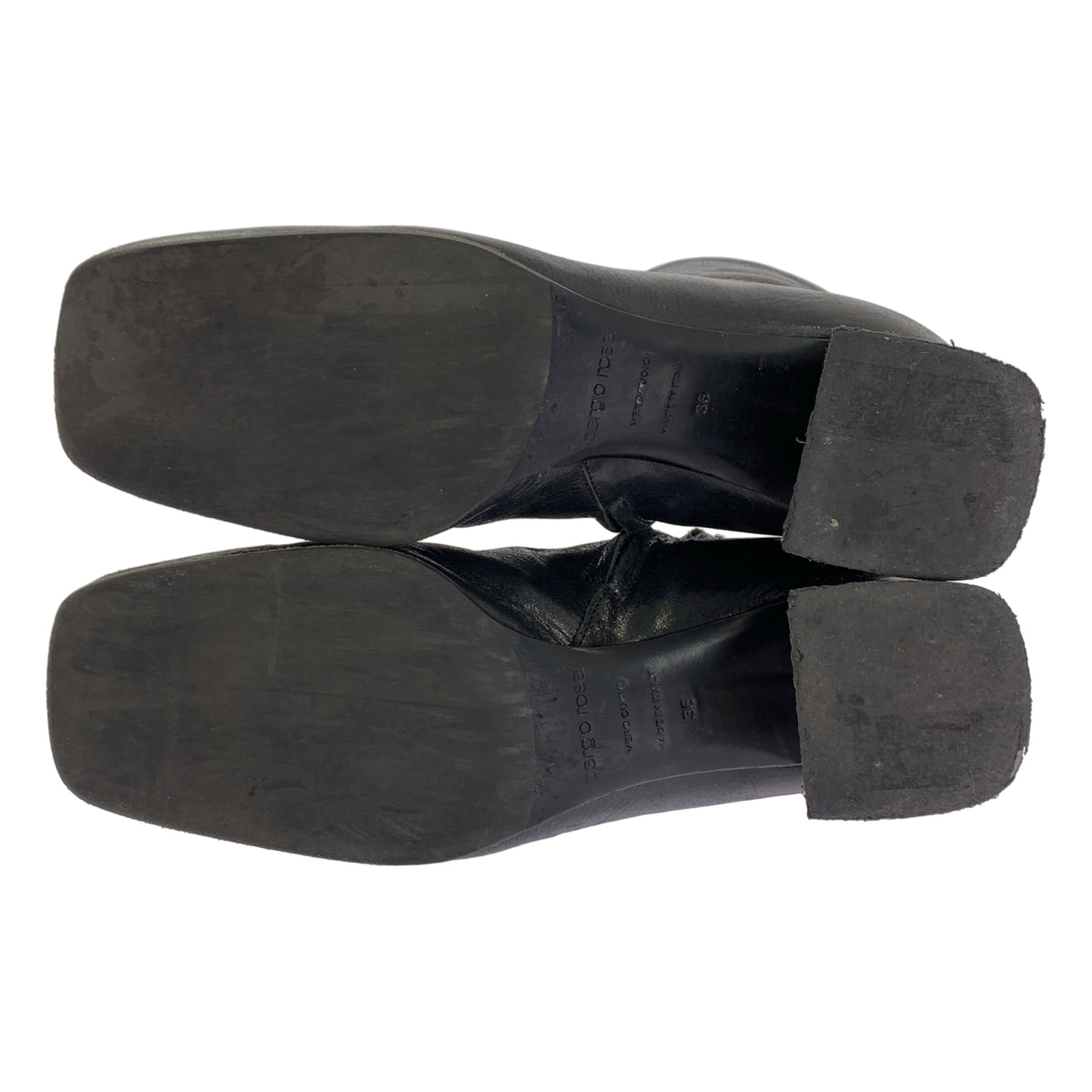 Sergio Rossi 方頭金屬跟靴 | 36碼 | 女款