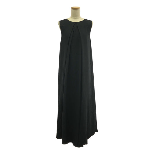 JIL SANDER | 無袖醋酸纖維人造絲垂墜洋裝 | 32碼 | 黑色 | 女款
